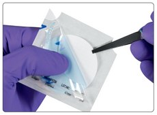 S-Pak®メンブレンフィルター mixed cellulose esters (MCE), pore size 0.45 μm, filter diam. 47 mm, black gridded membranes for microbiological analysis