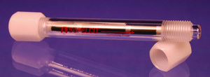 Carbotrap® 300 glass TD tube, fritted, O.D. × L 1/4 in. × 3 1/2 in., preconditioned, pkg of 10 ea