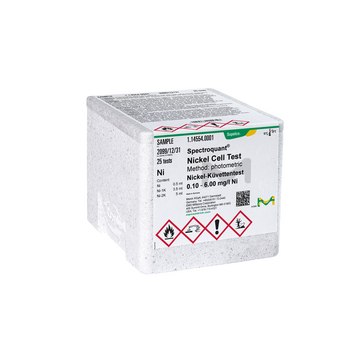 Nickel Cell Test photometric, 0.10-6.00&#160;mg/L (Ni), Spectroquant&#174;