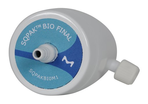 SQPAK&#8482; Bio Final Filter Removes pyrogen, nuclease, protease and bacteria from water. Use with ultrapure dispensing module of Milli-Q&#174; SQ 2Series systems.