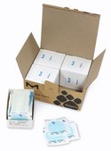 S-Pak® Membrane Filter mixed cellulose esters (MCE), pore size 0.45 μm, filter diam. 50 mm, green gridded for general microbiological analysis