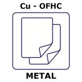 Copper - O.F.H.C. foil, 10m coil, thickness 0.025mm, hard, 99.95+%