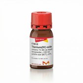 Óxido de titanio (IV) contains 1% Mn as dopant, nanopowder, <100 nm particle size (BET), ≥97%