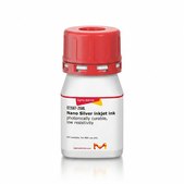 Nano Silver inkjet ink photonically curable, low resistivity