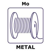 Molybdenum wire reel, 1000m, diameter 0.05mm, annealed, 99.95%