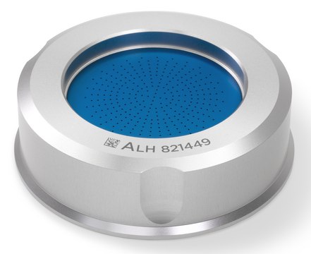 Perforated Lid 300 x 0.6 mm, aluminum, edge-protected for MAS-100 NT® and MAS-100 VF®