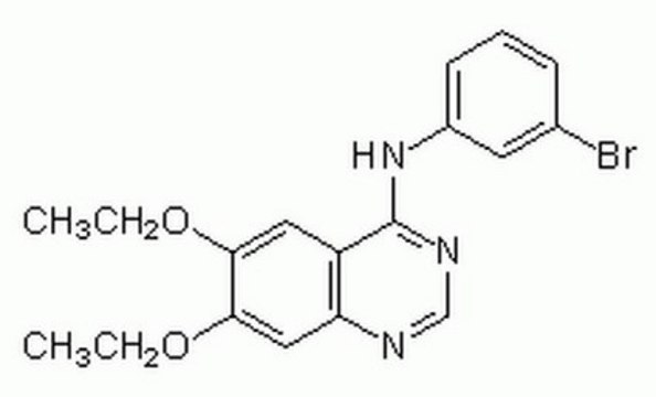 Compound 56 - CAS 171745-13-4 - Calbiochem A cell-permeable, reversible, ATP-competitive, highly potent and specific inhibitor of the tyrosine kinase activity of the epidermal growth factor receptor (IC50 = 6 pM).