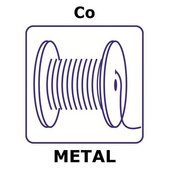 Cobalt wire reel, 0.05m, diameter 0.5mm, hard, 99.99+%