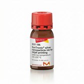 SunTronic® silver nanoparticle ink for inkjet printing sintering temperature: 150-250 °C