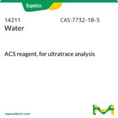 Water ACS reagent, for ultratrace analysis