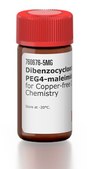 Dibenzocyclooctyne-PEG4-maleimide for Copper-free Click Chemistry