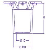 Millicell® 12 well hanging cell culture inserts pore size 0.4 μm, translucent PET membrane, diam. 12 mm, Tissue Culture (TC)-treated surface, sterile