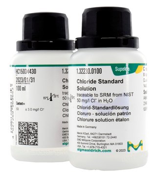 Nitrate Standard Solution traceable to SRM from NIST 50.0 mg/l NO&#8323; in H&#8322;O 11.29 mg/l NO&#8323;-N in H&#8322;O