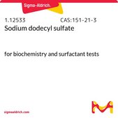 Sodium dodecyl sulfate for biochemistry and surfactant tests