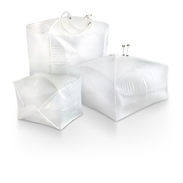 Mobius®, Silver, Ultimus® Bin Assembly Collapsible bin, side-ported, 250L