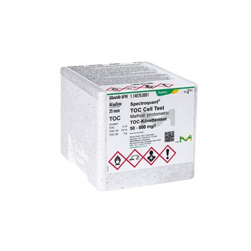 TOC Cell Test photometric, 50-800&#160;mg/L (TOC), Spectroquant&#174;