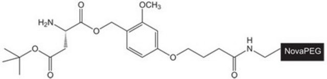 H-Asp(OtBu)-HMPB NovaPEG resin Novabiochem&#174;