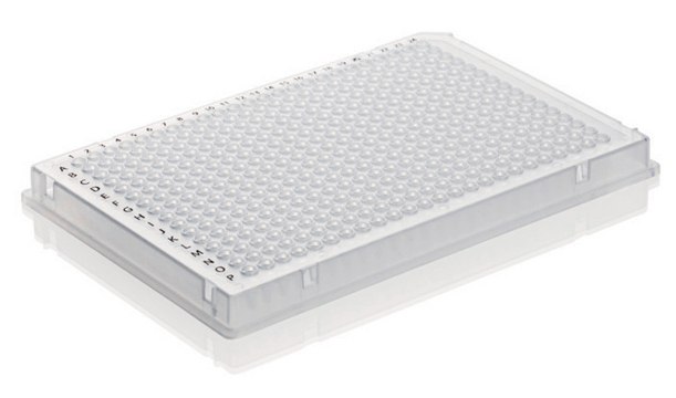 BRAND&#174; 384-well PCR plate PP, 0.03 ml, full-skirted, transparent, BIO-CERT&#174; PCR QUALITY, 50EA