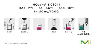 Total Hardness Test titrimetric, for use with MQUANT®