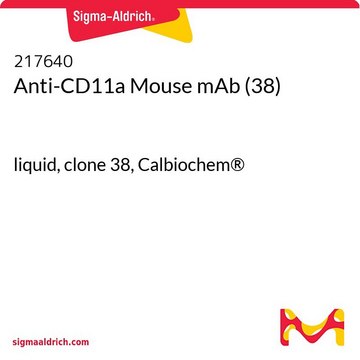 Anti-CD11a Mouse mAb (38) liquid, clone 38, Calbiochem&#174;