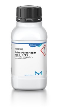 Baird-Parker Agar ReadyPlate&#8482;, ISO 6888, FDA BAM, APHA, plate diam. 55&#160;mm, box of 20&#160;plates, for Staphylococcus spp.