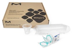 Microfil® with EZ-Pak® ready-to-use, sample volume 250 mL, mixed cellulose esters (MCE), pore size 0.45 μm, filter diam. 47 mm, black filter, gridded filter