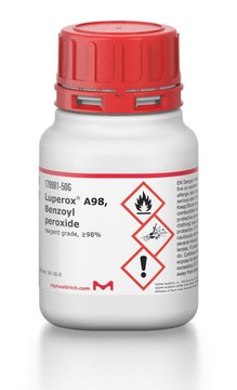 センペルビウム　ボアレッド Luperox A98, Benzoyl peroxide reagent grade, ≥98 Dibenzoyl peroxide
