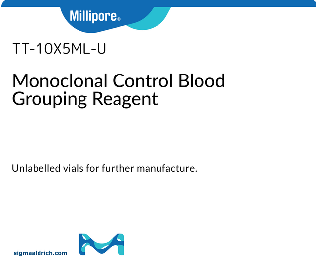 Blood typing Unlabeled Vials Reagent - RHCE (Rh) Specificities Monoclonal Control