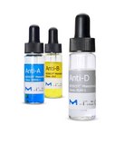 Blood typing BIOSCOT™ IVD Reagent ABO &amp; RHD (Rh) Specificities BIOSCOT™ Anti-A,B from the clones ES-15/ES-4, Murine IgM, Blood Grouping Reagent