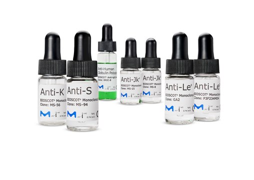 Blood typing BIOSCOT™ IVD Reagent Other Specificities &amp; AHG BIOSCOT™ Anti-Lea from the clone GA2, Murine IgA, Blood Grouping Reagent