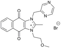 Survivin Inhibitor, YM155 The Survivin Inhibitor, YM155, also referenced under CAS 781661-94-7, controls the biological activity of Survivin.