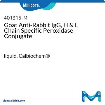 Goat Anti-Rabbit IgG, H &amp; L Chain Specific Peroxidase Conjugate liquid, Calbiochem®