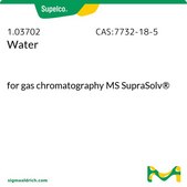 Water for gas chromatography MS SupraSolv®