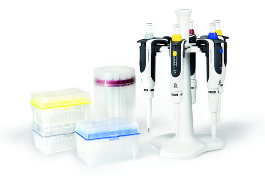 BRAND&#174; Transferpette&#174; S Pipette Starter Kit volume × volume × volume (0.1-2.5&#160;&#956;L) (0.5-10&#160;&#956;L) (10-100&#160;&#956;L), single-channel, Adjustable volume, Mechanical, 3 shelf mounts