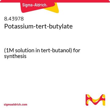 Potassium-tert-butylate (1M solution in tert-butanol) for synthesis