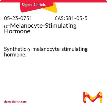 α-Melanocyte-Stimulating Hormone Synthetic α-melanocyte-stimulating hormone.