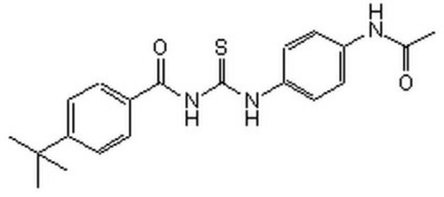 Tenovin-1 A cell-permeable benzoylthiourea compound that acts as a reversible inhibitor of class III HDAC sirtuins against SirT2 (IC&#8325;&#8320; = ~ 10 &#181;M).