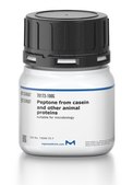 Peptone from casein and other animal proteins suitable for microbiology