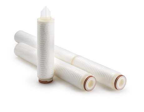 Durapore® High Area Cartridge Chemistry: 0.22 µm Hydrophilic Polyvinylidene Fluoride (PVDF) Configuration: 30 in. Code 0
