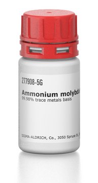 モリブデン酸アンモニウム 99.98% trace metals basis | Sigma-Aldrich