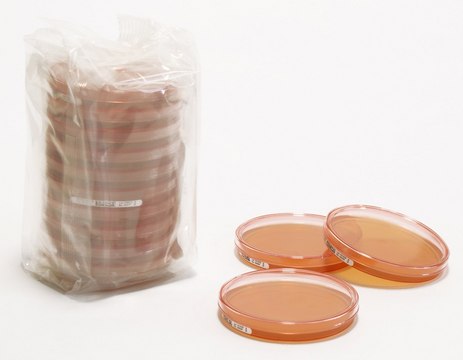 Sabouraud Dextrose Agar Lecithin, Tween&#174;, lid, ICR plus: lockable settle plates, diam. 90&#160;mm, sterile; &#947;-irradiated, triple packed of 20 and 120 plates, suitable for surface monitoring