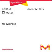 Di water for synthesis