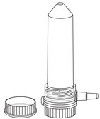 Millipore® Steriflip® Vacuum Tube Top Filter pore size 100.0 μm, Nylon membrane (net), funnel capacity 50 mL, pack of 25 ea