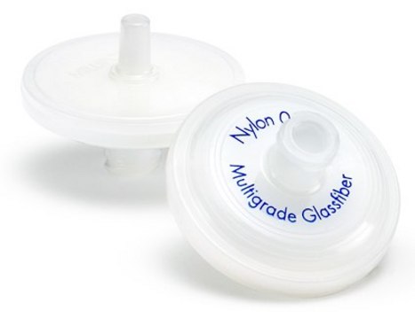 Millex&#8482; hydrophilic PTFE syringe filter pore size 0.20&#160;&#956;m, diam. 25&#160;mm, non-sterile, glass fiber prefilter