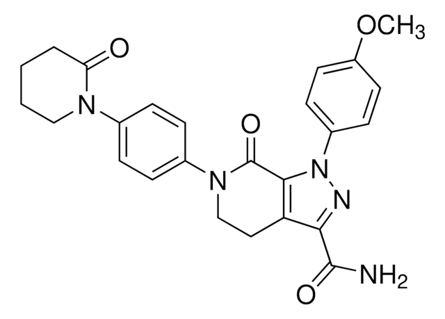 Apixaban pkg of 250 mg, certified reference material, pharmaceutical secondary standard