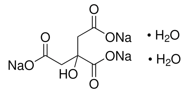 tri-Sodium citrate dihydrate powder, EMPROVE&#174; ESSENTIAL, Ph. Eur., BP, JP, USP, E 331