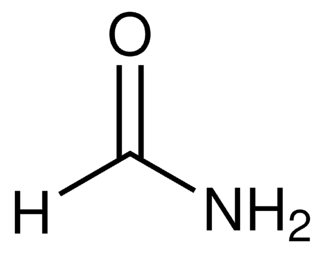 Formamida Deionized. Adenine deaminase inhibitor. Used in DNA stripping during genetic fingerprinting techniques.