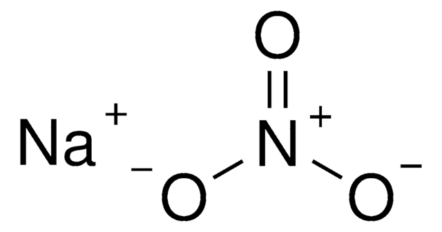 Sodium nitrate anhydrous, cathode material precursor, battery grade, (low Li and K), 99.9% trace metals basis